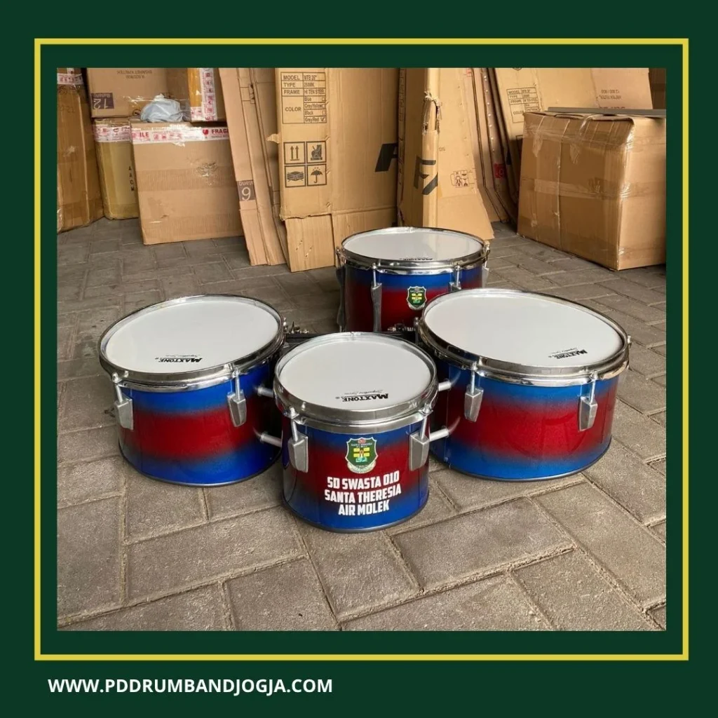 Tenor, trio, quarto, dan quinto drum
