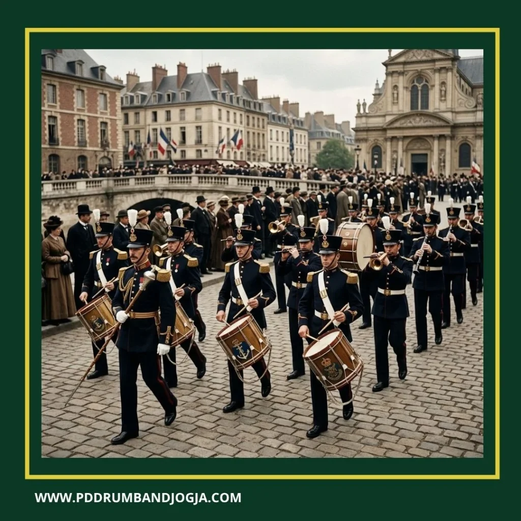 Pengaruh musik militer terhadap drumband