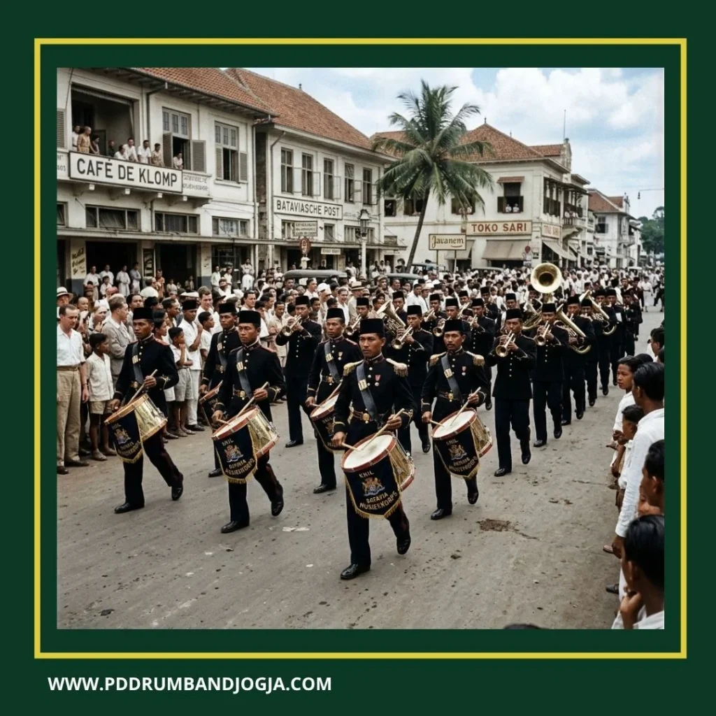 Pengaruh korps musik pada masa kolonial