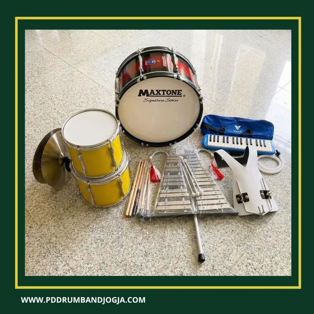 jenis alat drumband yang umum digunakan